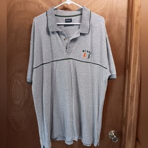 Pro Edge Gray Polo with Embroidered Logo